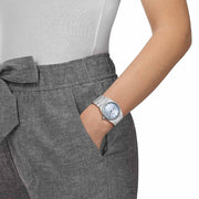 Tissot T1372101135100 PRX 40 205 35mm Ice Blue Unisex Watch - mzwatcheslk srilanka